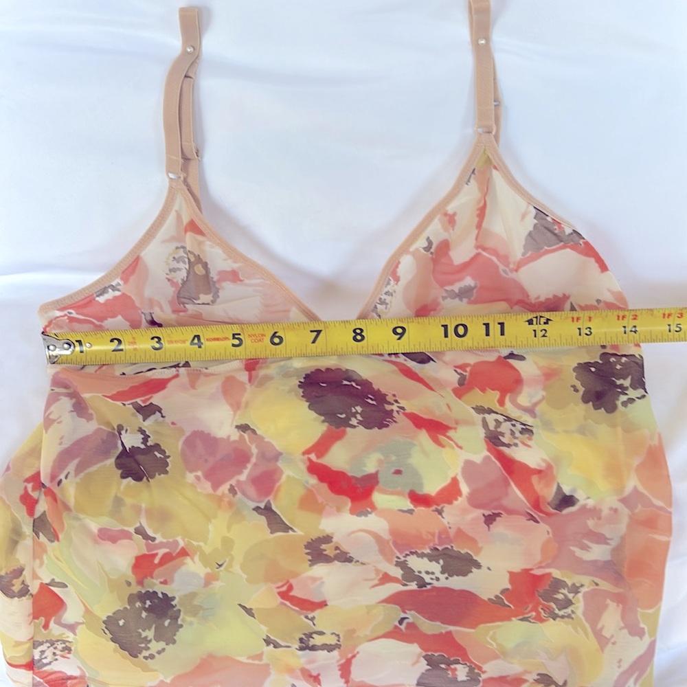 CALVIN KLEIN  VINTAGE VERY CUTE LINGERIE TOP SIZE LARGE - Picture 7 of 9